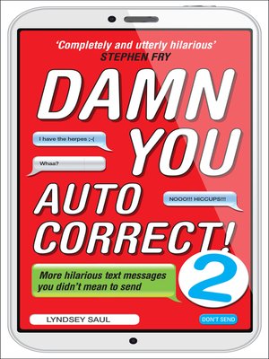 cover image of Damn You Autocorrect! 2